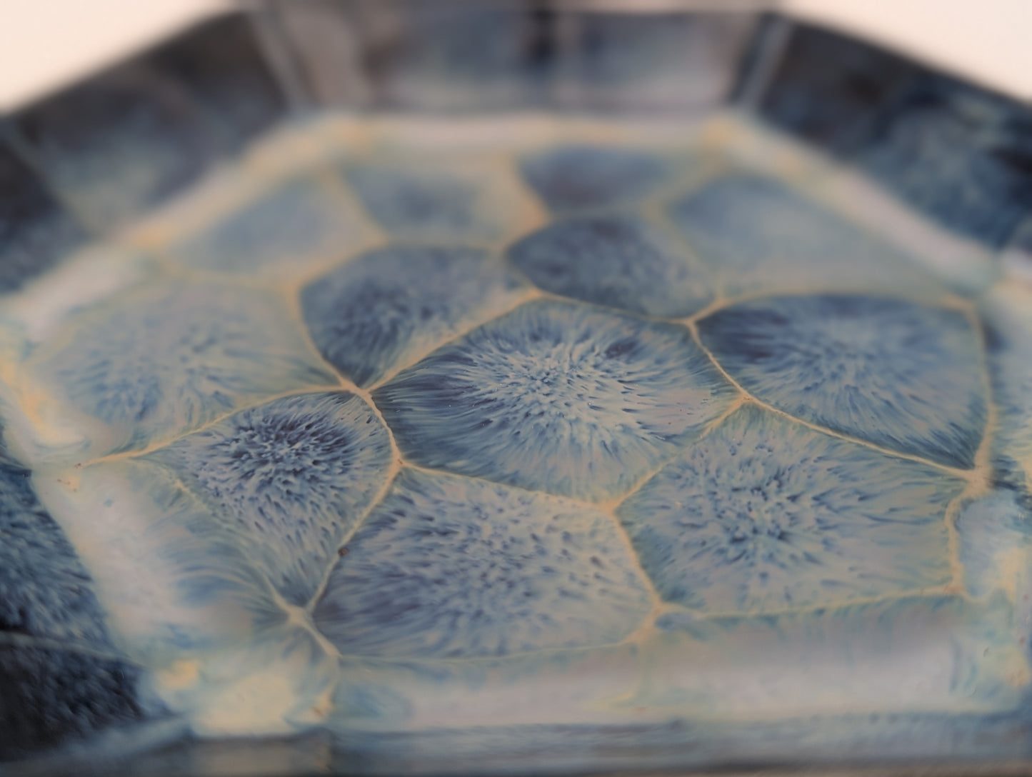 Small Frozen Pond Hexagonal Dish