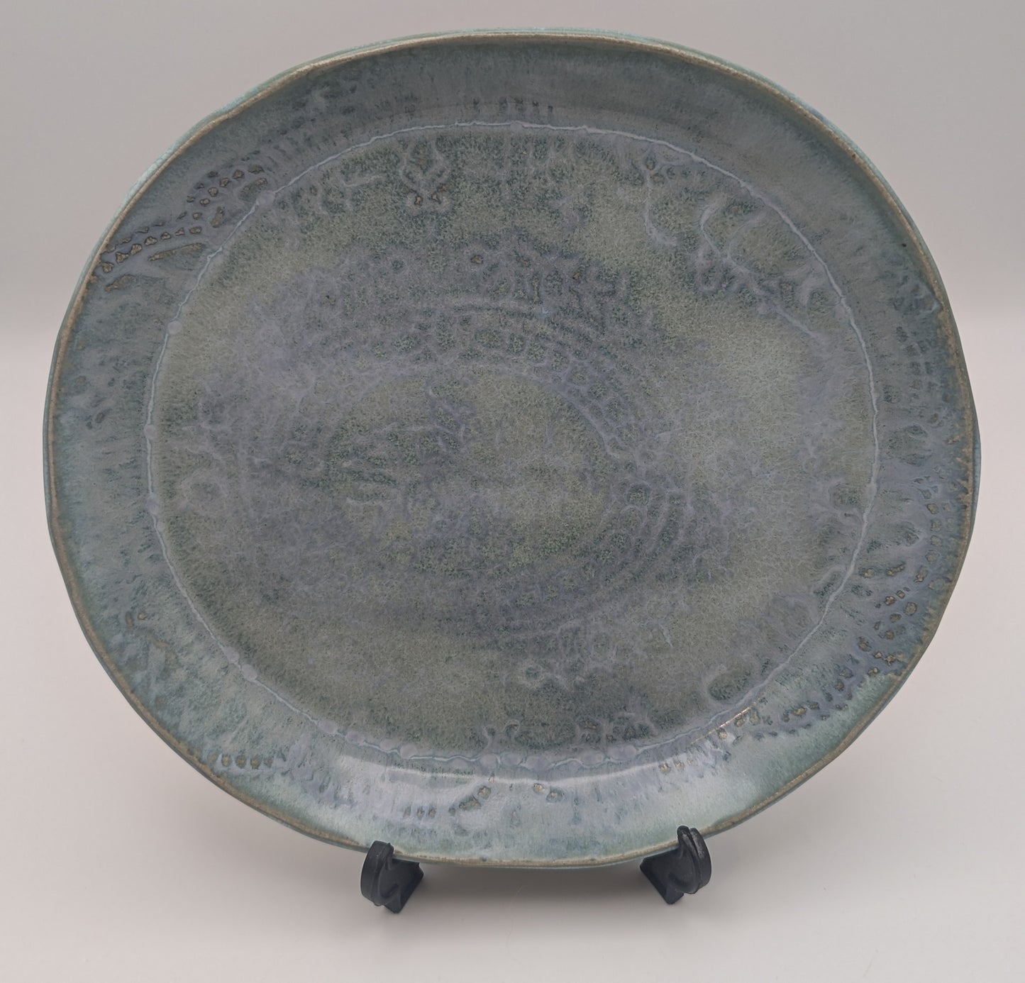 Large Oval Print Dish