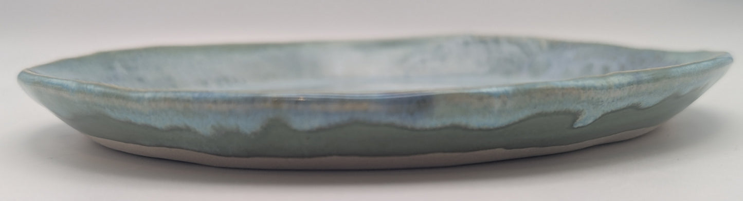 Large Oval Print Dish