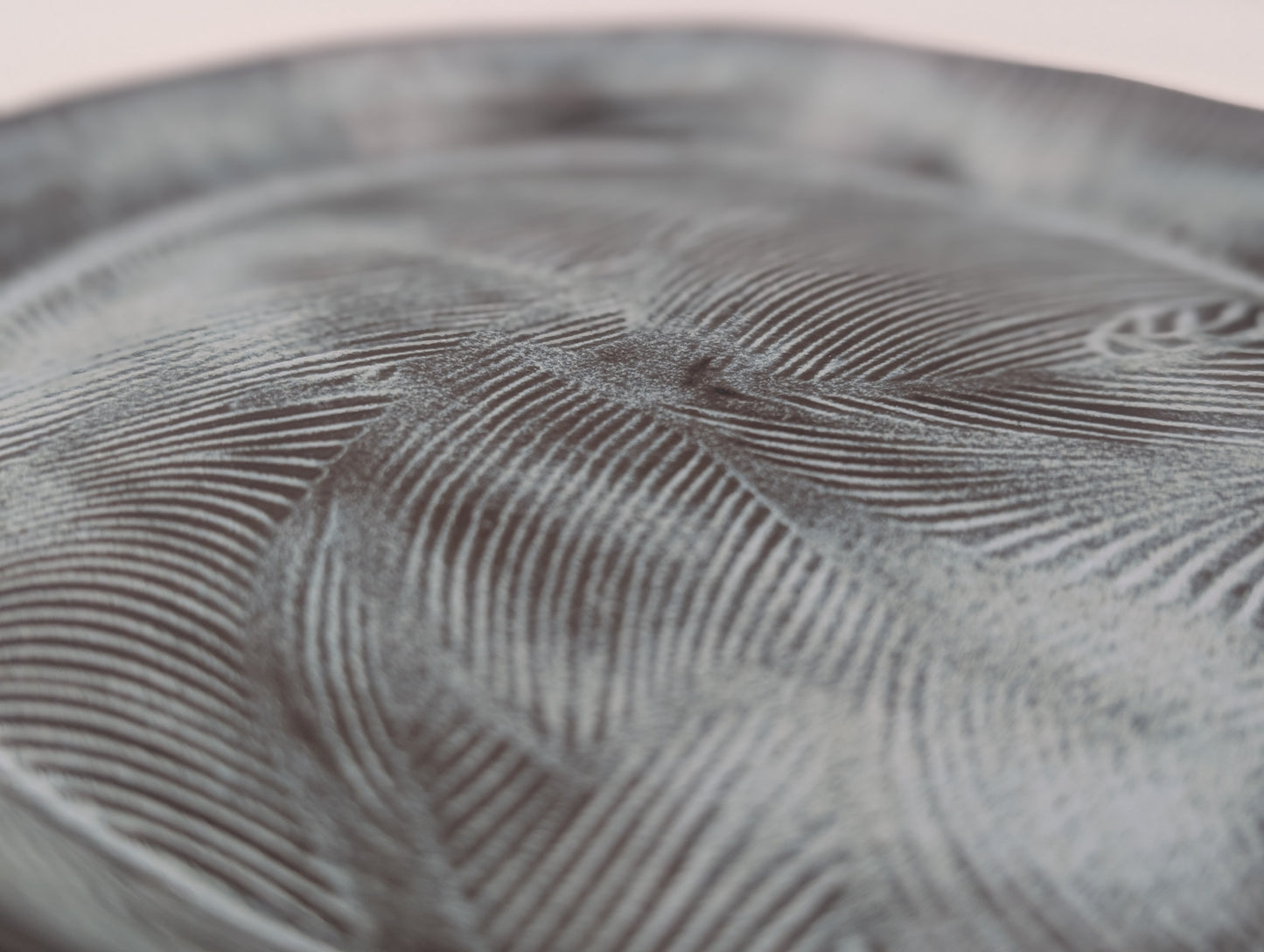 Large Oval Print Dish