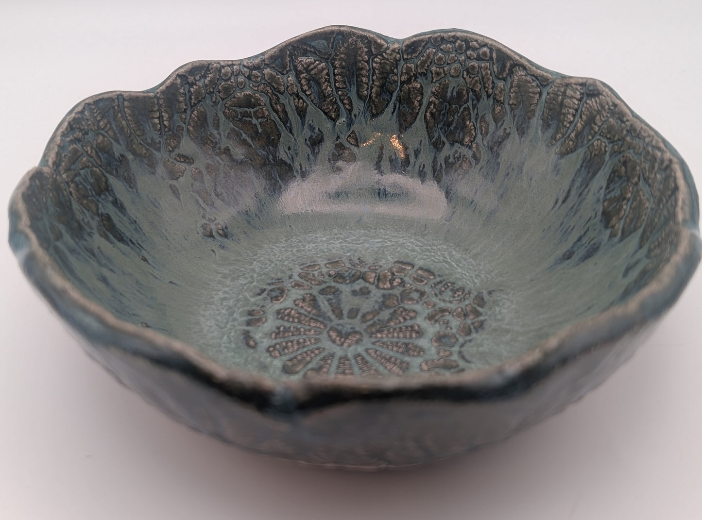 Medium Print Flower Bowl