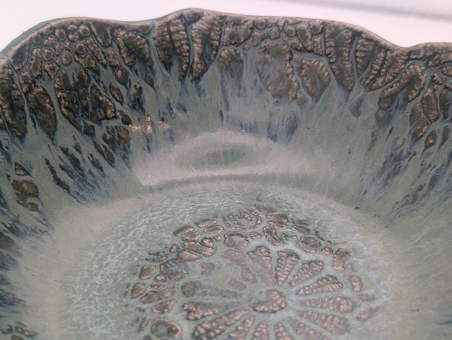 Medium Print Flower Bowl