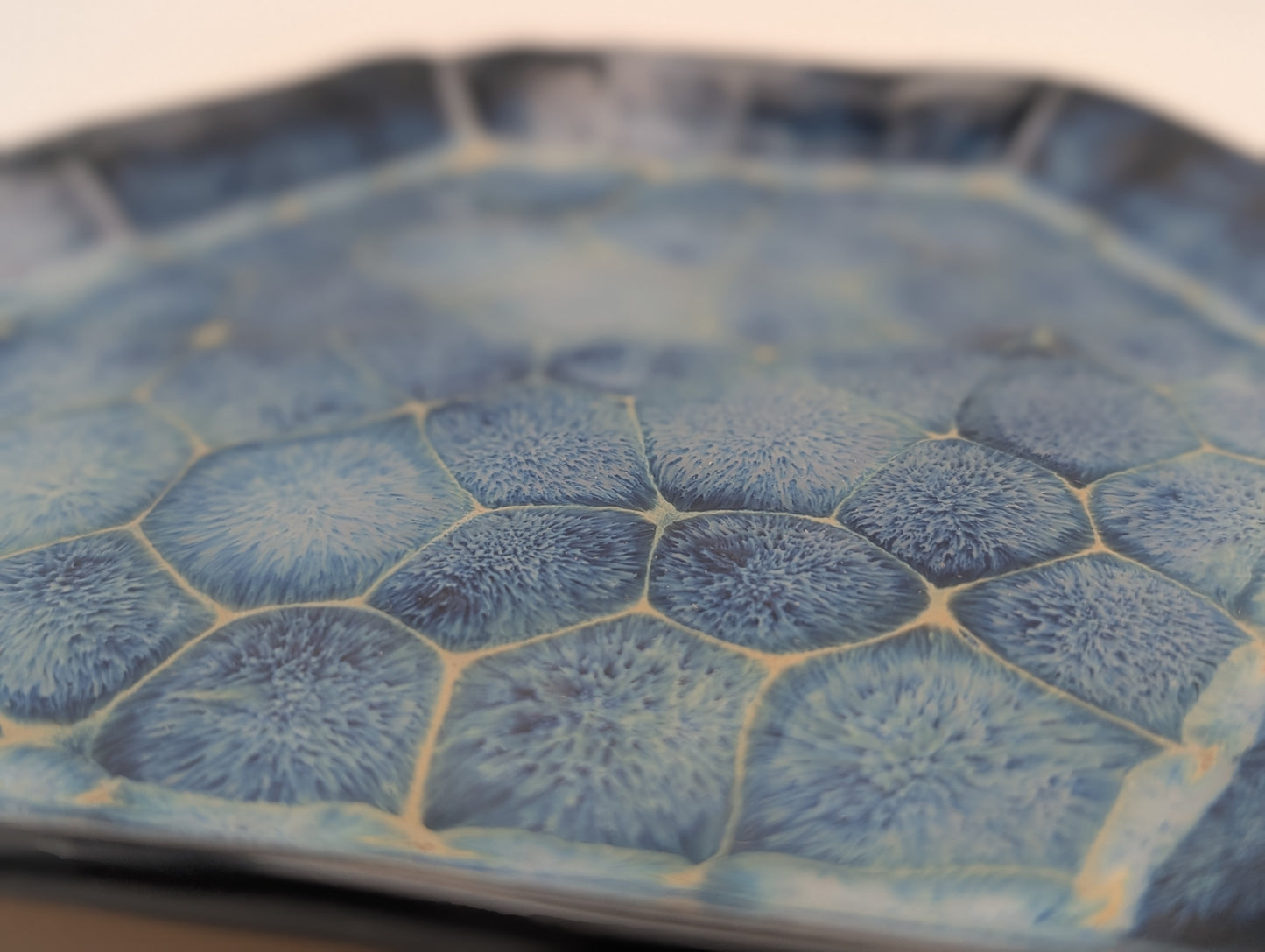 Large Frozen Pond Hexagonal Dish
