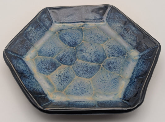 Small Frozen Pond Hexagonal Dish