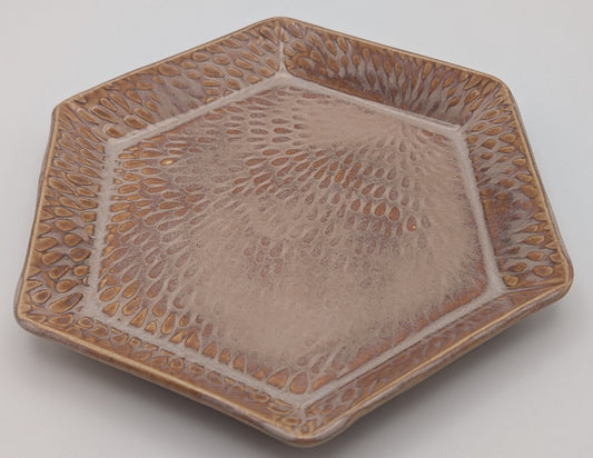 Medium Droplet Hexagonal Dish