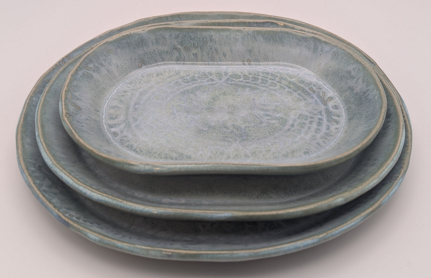 Small Oval Print Dish