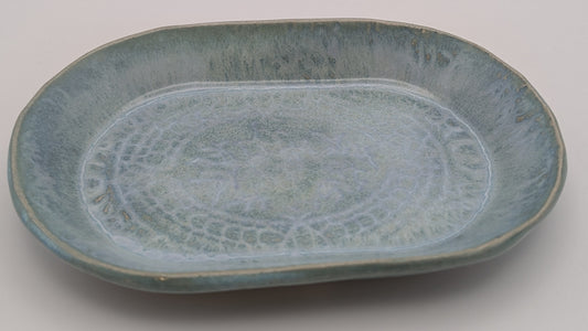 Small Oval Print Dish