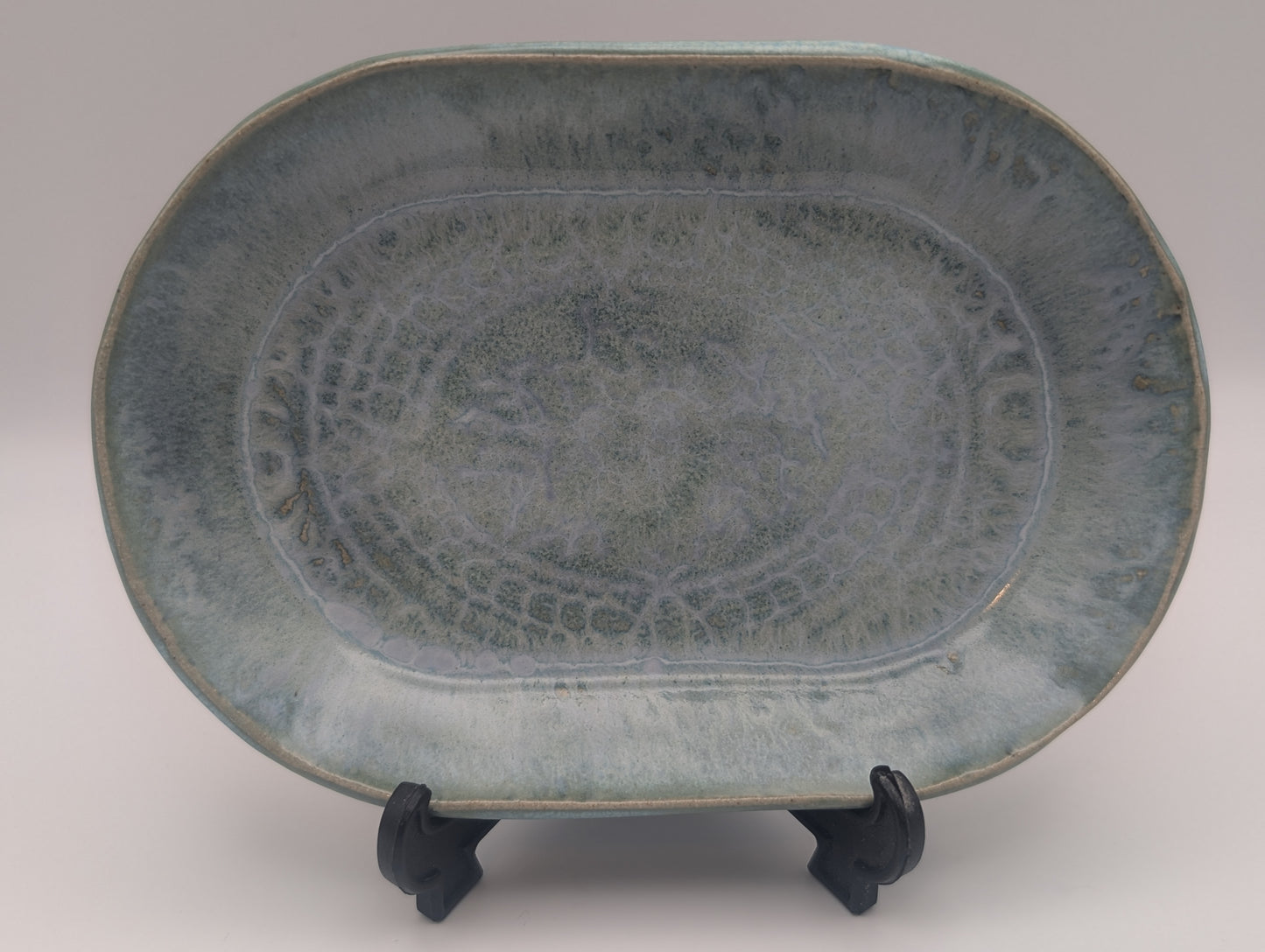 Small Oval Print Dish