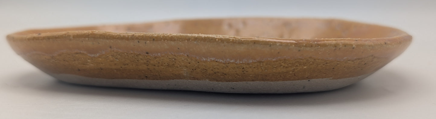 Small Oval Print Dish Tiger's Eye