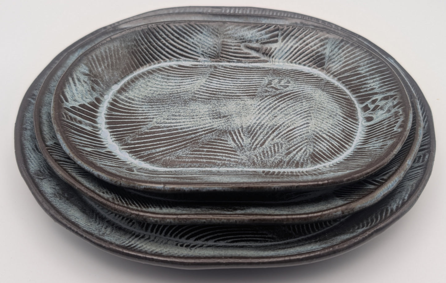 Small Oval Print Dish