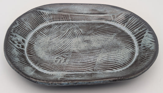Small Oval Print Dish