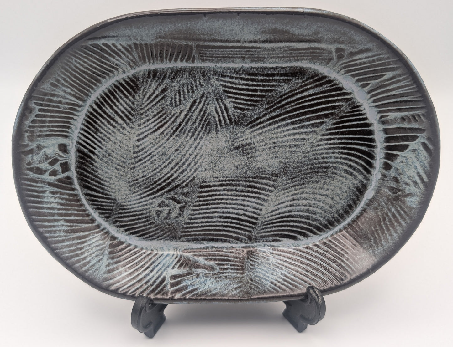 Small Oval Print Dish