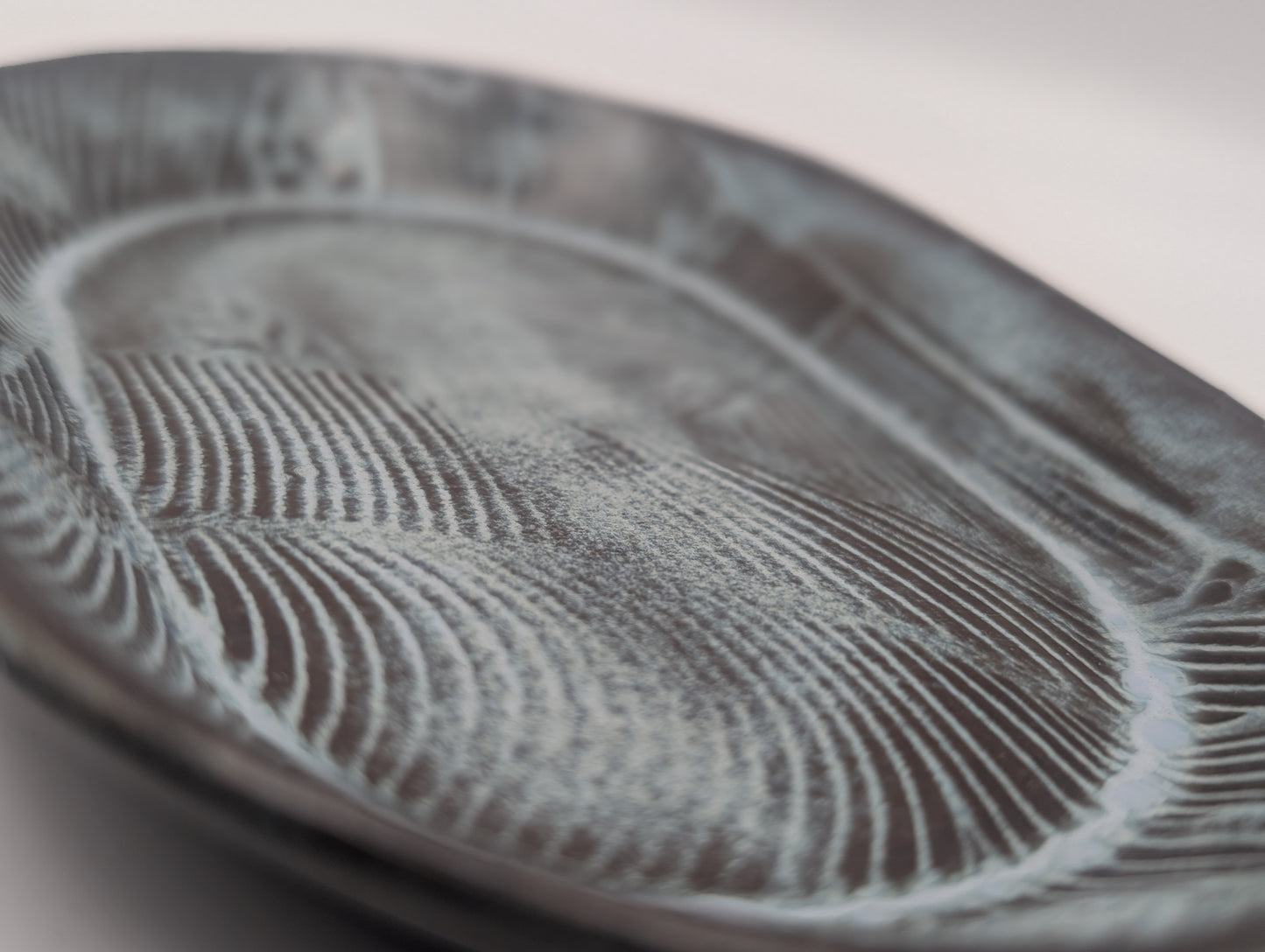 Small Oval Print Dish